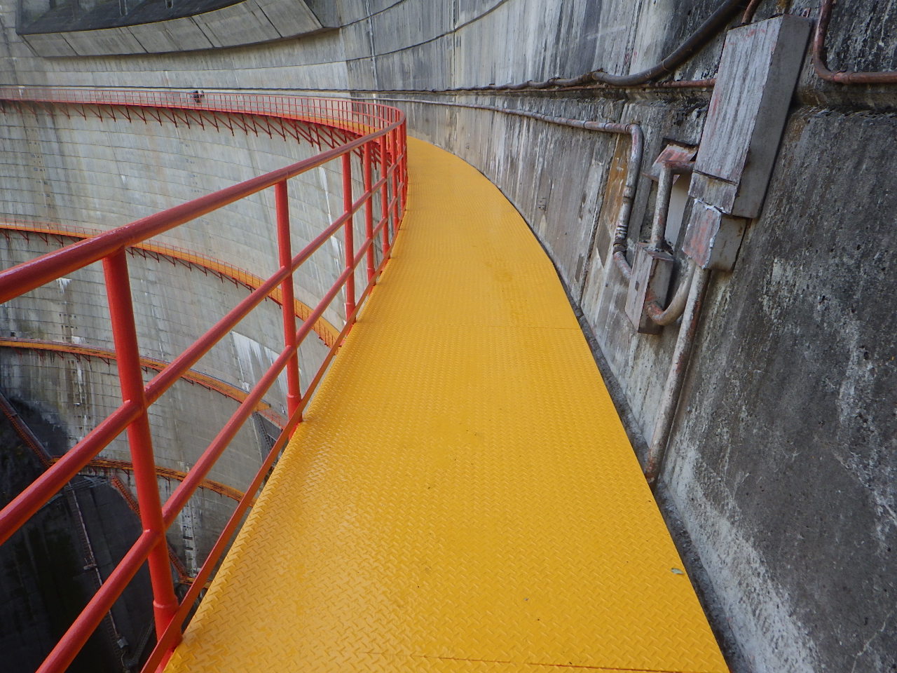 刀利ダムキャットウォーク